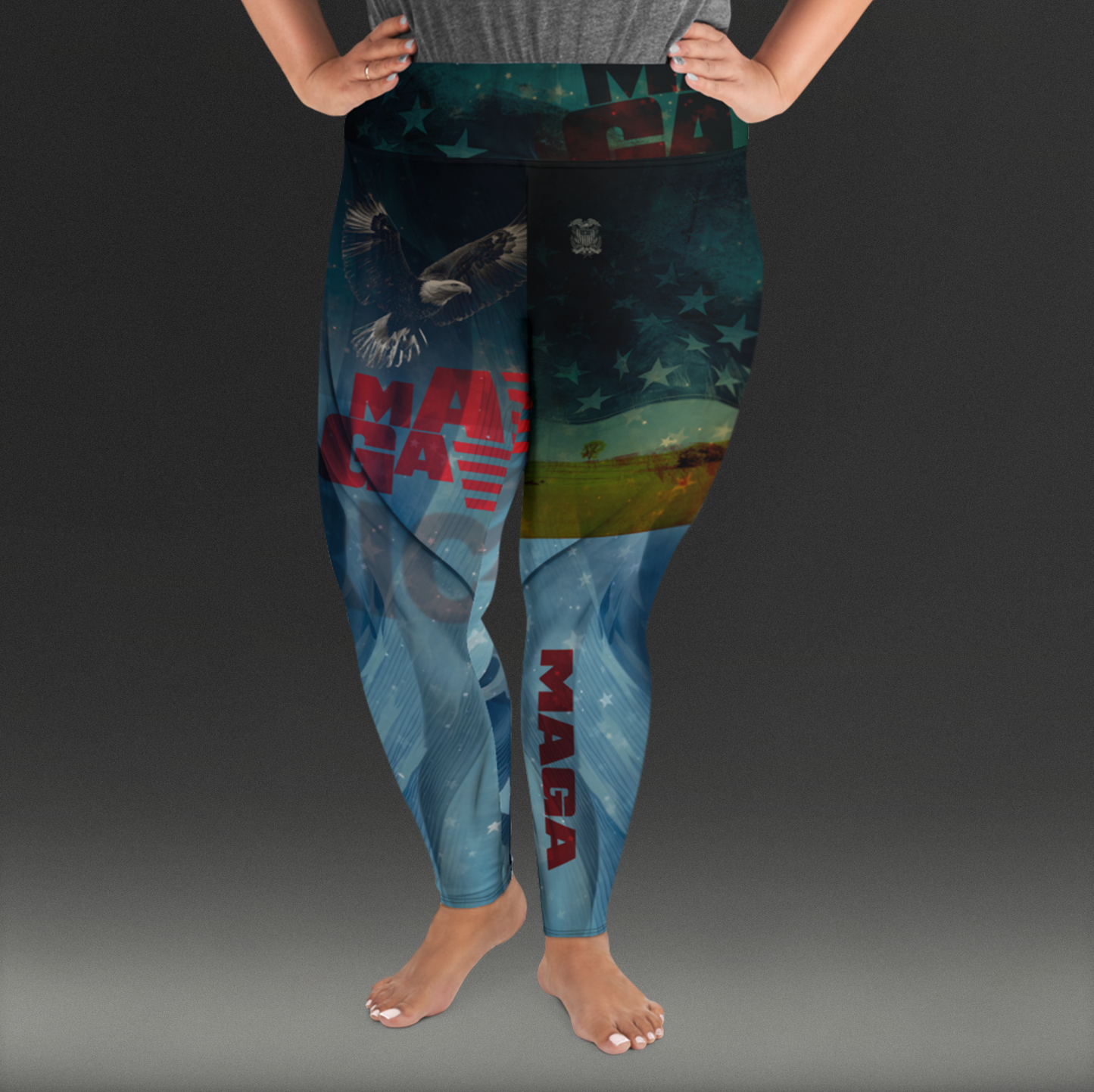 MAGA Homeland Leggings