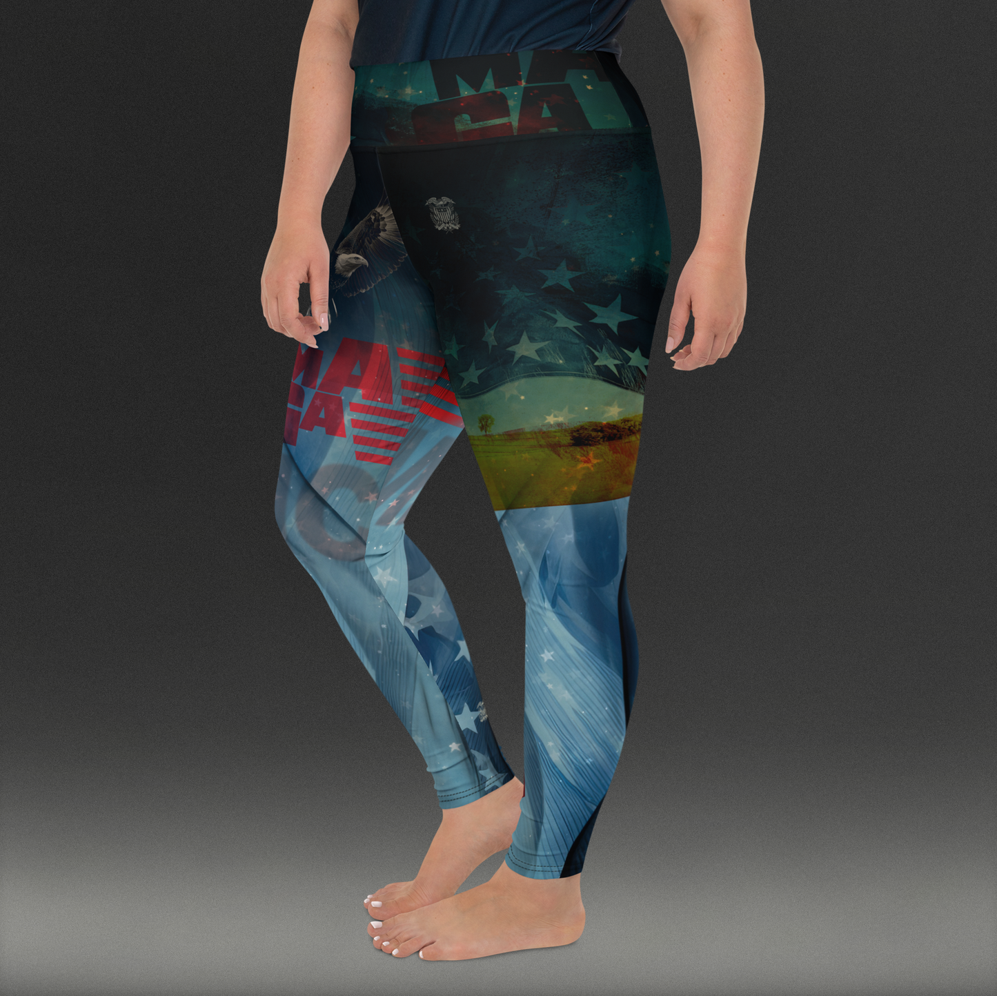 MAGA Homeland Leggings