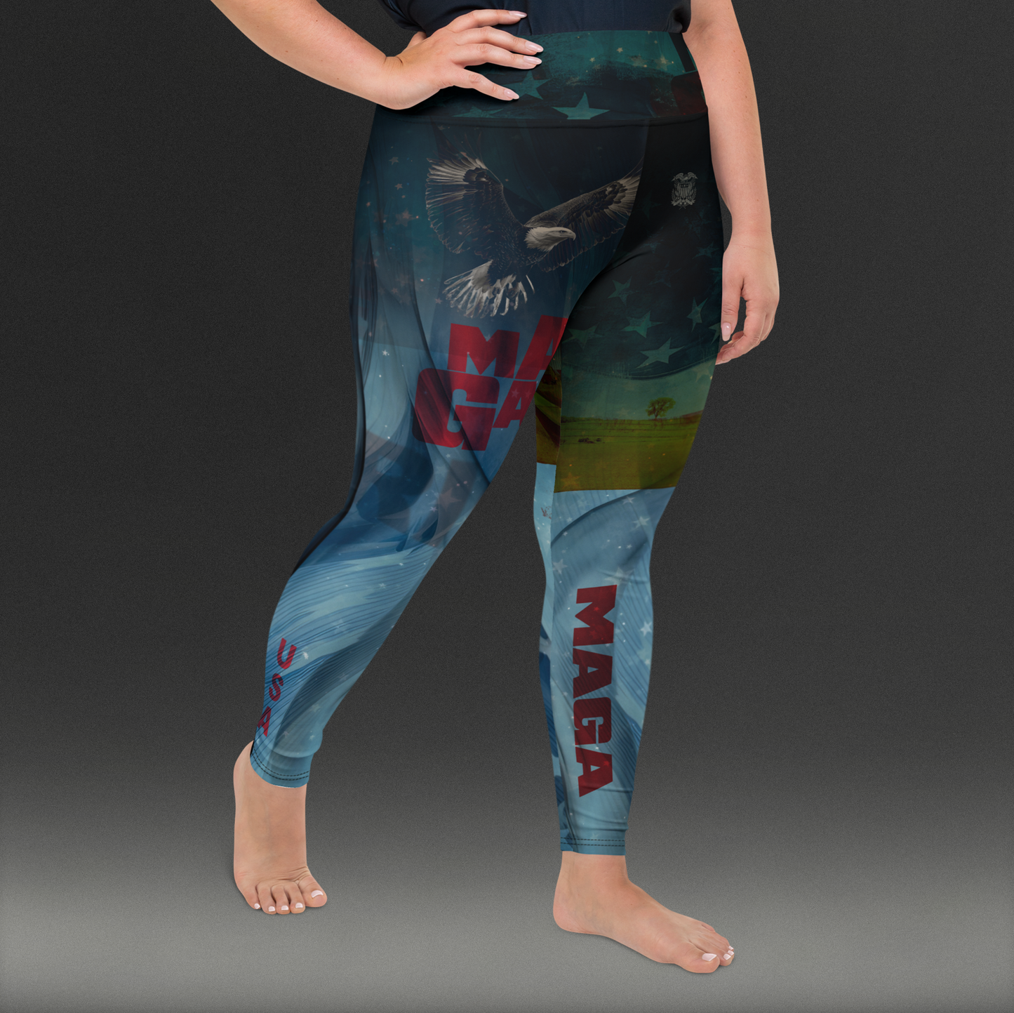 MAGA Homeland Leggings