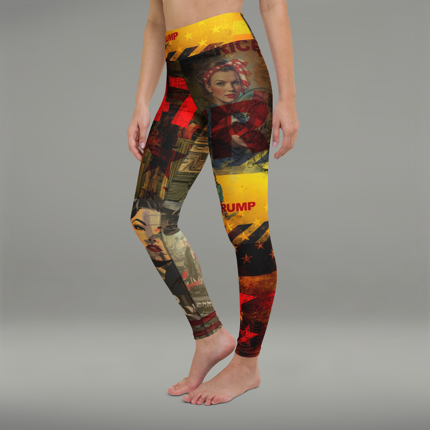 Pitch in America Leggings